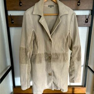 James Perse size 4 (large) taupe light jacket